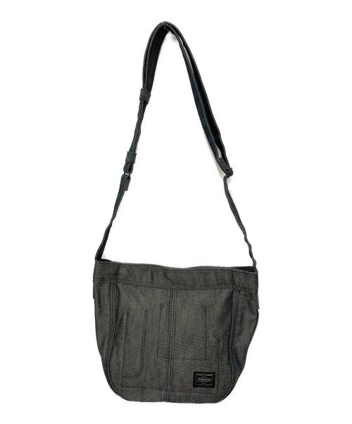 PORTER（ポーター）PORTER (ポーター) DEEPER ショルダーバッグ グレーの古着・服飾アイテム