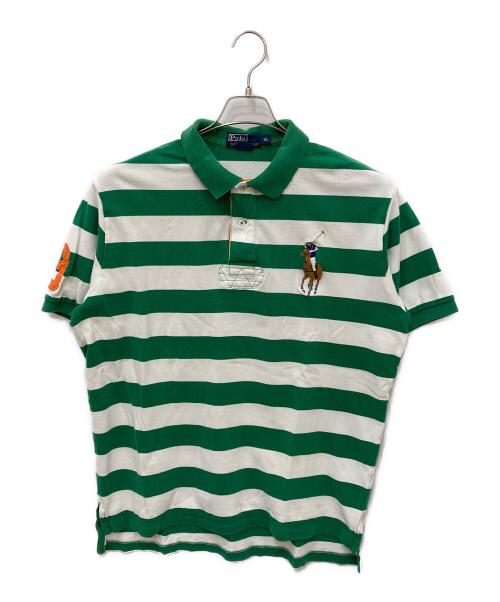 RALPH LAUREN（ラルフローレン）RALPH LAUREN (ラルフローレン) ラガーシャツ グリーン サイズ:XLの古着・服飾アイテム