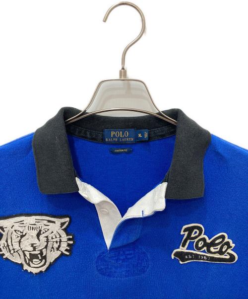 POLO RALPH LAUREN（ポロ・ラルフローレン）POLO RALPH LAUREN (ポロ・ラルフローレン) ポロシャツ ネイビー サイズ:XLの古着・服飾アイテム