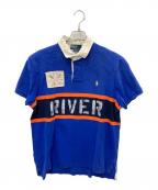 RALPH LAURENラルフローレン）の古着「ラガーシャツ」｜ネイビー
