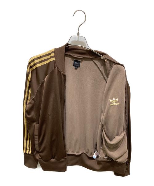 adidas（アディダス）adidas (アディダス) ATP復刻トラックジャケット ブラウン サイズ:Ｌの古着・服飾アイテム