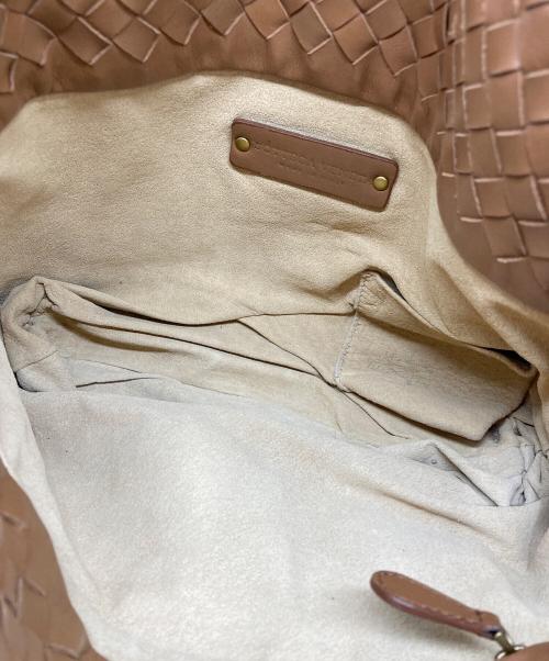 BOTTEGA VENETA（ボッテガベネタ）BOTTEGA VENETA (ボッテガベネタ) イントレチャート ブラウンの古着・服飾アイテム