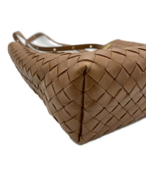 BOTTEGA VENETA（ボッテガベネタ）BOTTEGA VENETA (ボッテガベネタ) イントレチャート ブラウンの古着・服飾アイテム