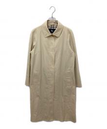 BURBERRY LONDON（バーバリーロンドン）の古着「ステンカラーコート」｜ベージュ