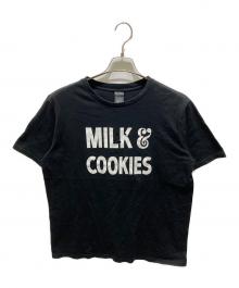 NUMBER (N)INE（ナンバーナイン）の古着「加工MILK&COOKIES T-SHIRT」｜ブラック