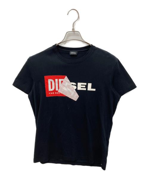 DIESEL（ディーゼル）DIESEL (ディーゼル) Tシャツ ブラック サイズ:Lの古着・服飾アイテム