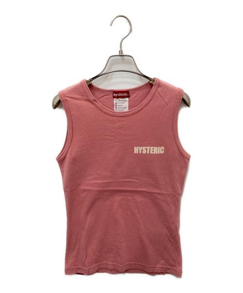 hysterics（ヒステリックス）hysterics (ヒステリックス) ノースリーブカットソー ピンク サイズ:FREEの古着・服飾アイテム
