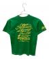 THE FLAT HEAD (ザ・フラットヘッド) プリントTシャツ グリーン サイズ:40：4000円