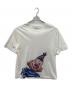 DISCOVERED（ディスカバード）の古着「Pierrot print T-shirt」｜ホワイト