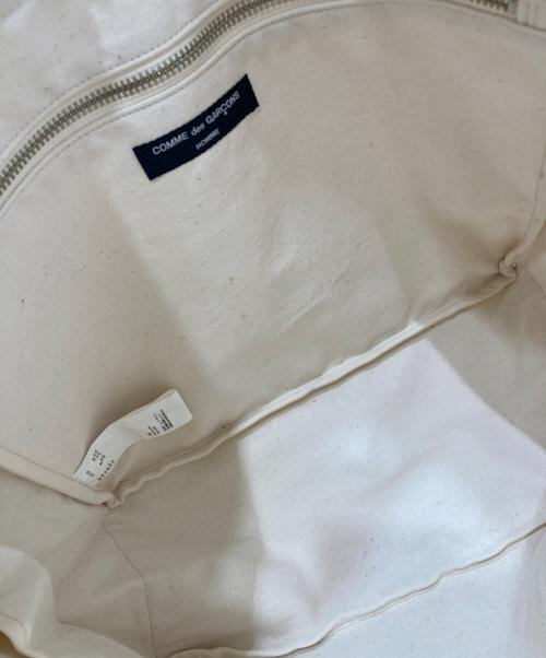 PORTER（ポーター）PORTER (ポーター) COMME des GARCONS HOMME (コムデギャルソン オム) 2WAYキャンバスバック ベージュの古着・服飾アイテム