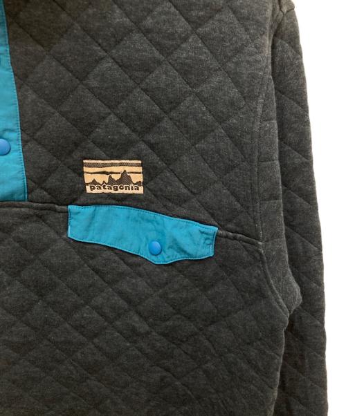 Patagonia（パタゴニア）Patagonia (パタゴニア) スナップキルトジャケット ブルー サイズ:Mの古着・服飾アイテム