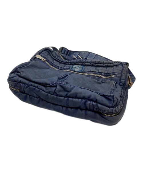 Porter Classic（ポータークラシック）Porter Classic (ポータークラシック) Classic SUPER NYLON SHOULDER BAG ブルーの古着・服飾アイテム