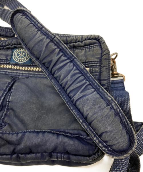 Porter Classic（ポータークラシック）Porter Classic (ポータークラシック) Classic SUPER NYLON SHOULDER BAG ブルーの古着・服飾アイテム
