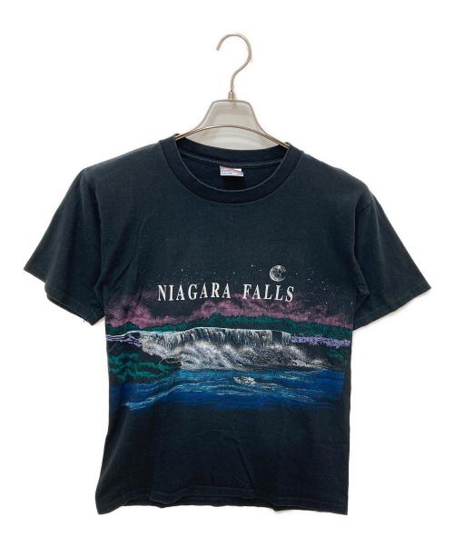 ALL SPORT（オールスポーツ）ALL SPORT (オールスポーツ) 半袖Tシャツ ブラック サイズ:Ｍの古着・服飾アイテム