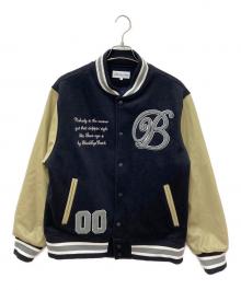 BlackEyePatch（ブラックアイパッチ）の古着「スタジャン」｜ネイビー