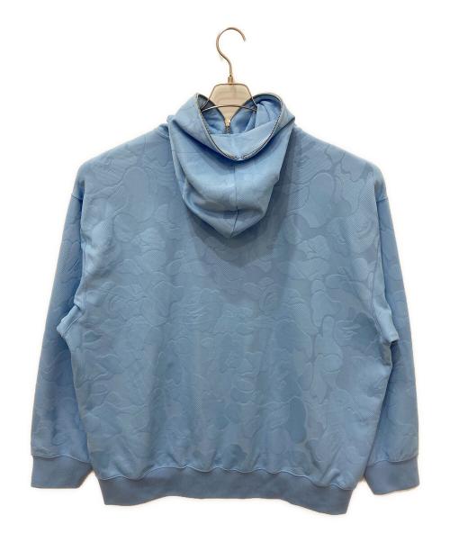 A BATHING APE（アベイシングエイプ）A BATHING APE (アベイシングエイプ) プルオーバーパーカー スカイブルー サイズ: 2XLの古着・服飾アイテム