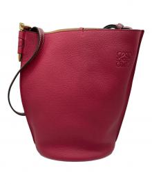 LOEWE（ロエベ）の古着「ゲートバケットショルダーバッグ」｜ピンク