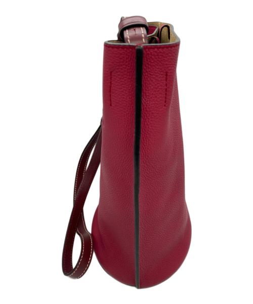 LOEWE（ロエベ）LOEWE (ロエベ) ゲートバケットショルダーバッグ ピンクの古着・服飾アイテム