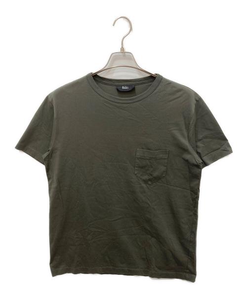 THE RERACS（ザ リラクス）THE RERACS (ザ リラクス) DOUBLE FACE COMMAND TSHIRTS グリーン サイズ:48の古着・服飾アイテム