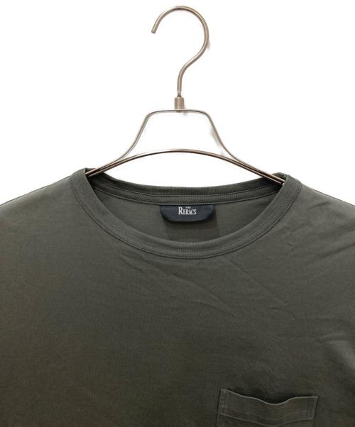 THE RERACS（ザ リラクス）THE RERACS (ザ リラクス) DOUBLE FACE COMMAND TSHIRTS グリーン サイズ:48の古着・服飾アイテム