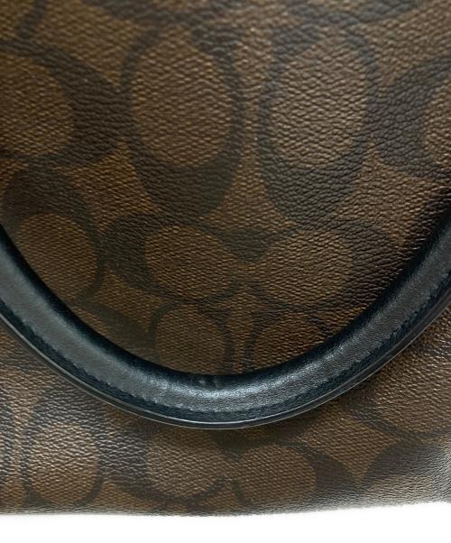 COACH（コーチ）COACH (コーチ) ハンドバッグ ブラウンの古着・服飾アイテム