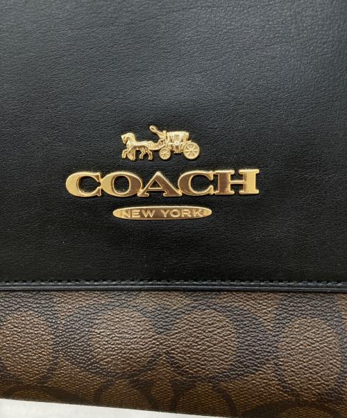 COACH（コーチ）COACH (コーチ) ハンドバッグ ブラウンの古着・服飾アイテム