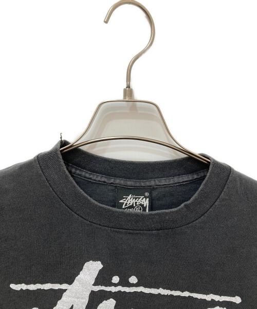 stussy（ステューシー）stussy (ステューシー) 2PAC (2パック) プリントTシャツ ブラック サイズ:XLの古着・服飾アイテム