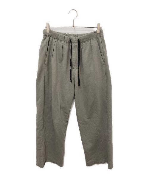 ANCELLM（アンセルム）ANCELLM (アンセルム) TUCK SWEAT PANTS グレー サイズ:1の古着・服飾アイテム