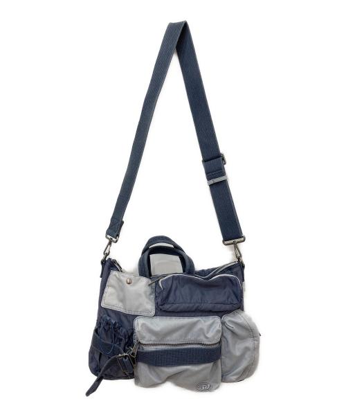 DIESEL（ディーゼル）DIESEL (ディーゼル) ショルダーバッグ ブルーの古着・服飾アイテム