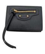 BALENCIAGAバレンシアガ）の古着「NEO CLASSIC/3つ折り財布」｜ブラック