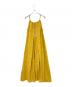 AMERI (アメリ) MEDI LAMP HALTER NECK DRESS　メディランプホルターネックドレス イエロー サイズ:S：7000円