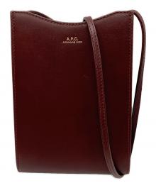 A.P.C.（アーペーセー）の古着「neck pouch」｜レッド