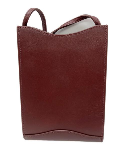 A.P.C.（アーペーセー）A.P.C. (アーペーセー) neck pouch レッドの古着・服飾アイテム