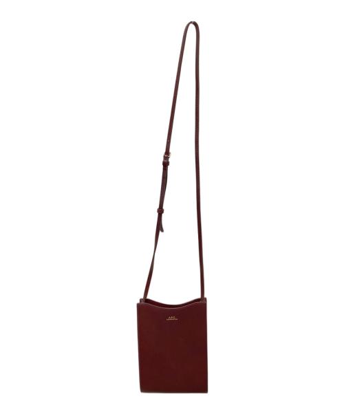 A.P.C.（アーペーセー）A.P.C. (アーペーセー) neck pouch レッドの古着・服飾アイテム
