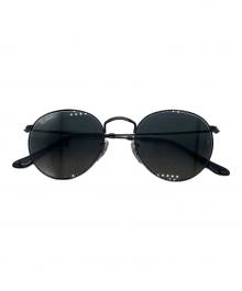 RAY-BAN（レイバン）の古着「ROUND FLAT LENSES」｜ブラック