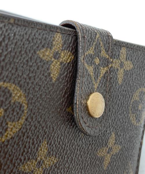 LOUIS VUITTON（ルイ ヴィトン）LOUIS VUITTON (ルイ ヴィトン) モノグラム コンパクトジップ　2つ折り財布 ブラウンの古着・服飾アイテム
