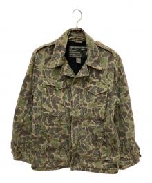 stussy（ステューシー）の古着「ダックハンターカモ M51 フィールドジャケット」｜カーキ