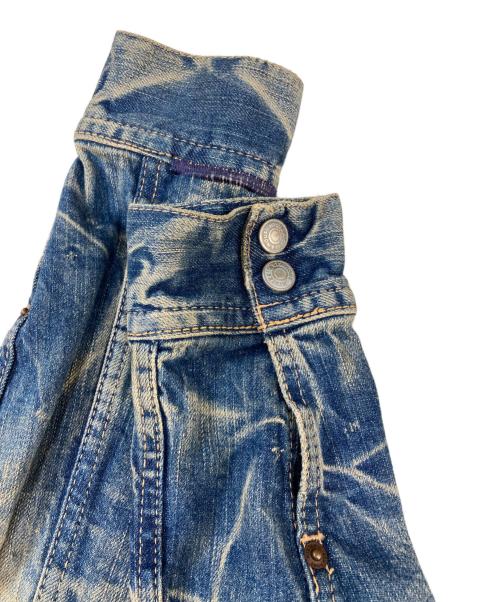 Hysteric Glamour（ヒステリックグラマー）Hysteric Glamour (ヒステリックグラマー) LOVE BUZZ デニムGジャン インディゴ サイズ:FREEの古着・服飾アイテム