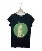 Hysteric Glamourヒステリックグラマー）の古着「プリントTシャツ」｜ブラック
