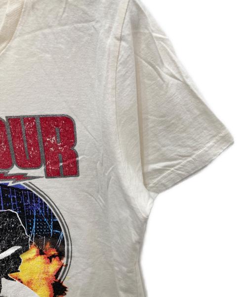Hysteric Glamour（ヒステリックグラマー）Hysteric Glamour (ヒステリックグラマー) プリントTシャツ ホワイト サイズ:FREEの古着・服飾アイテム