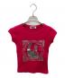 Hysteric Glamour（ヒステリックグラマー）の古着「プリントTシャツ」｜ピンク