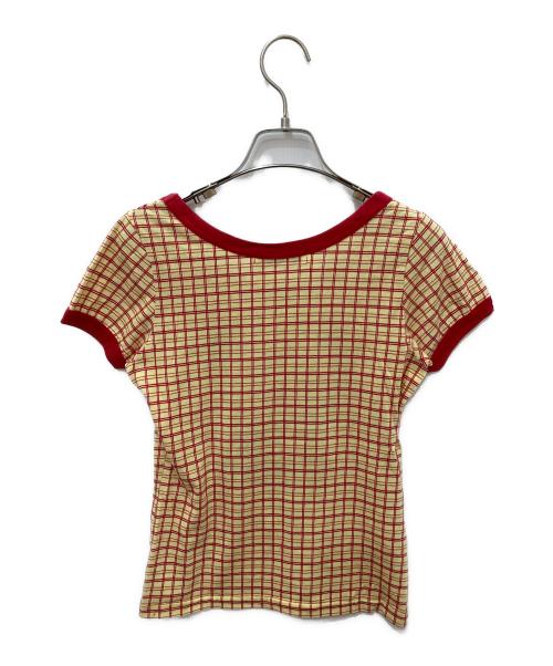 Hysteric Glamour（ヒステリックグラマー）Hysteric Glamour (ヒステリックグラマー) パンダプリントTシャツ イエロー サイズ:FREEの古着・服飾アイテム