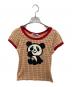 Hysteric Glamour（ヒステリックグラマー）の古着「パンダプリントTシャツ」｜イエロー