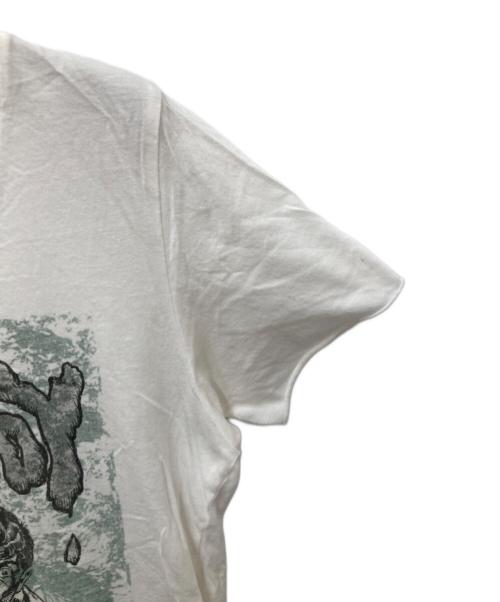 hysterics（ヒステリックス）hysterics (ヒステリックス) Destroy All Monsters (デストロイ オール モンスターズ) プリントTシャツ ホワイト サイズ:Fの古着・服飾アイテム