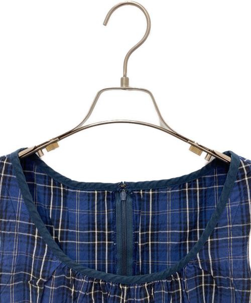 Hysteric Glamour（ヒステリックグラマー）Hysteric Glamour (ヒステリックグラマー) ノースリーブブラウス ネイビー サイズ:FREEの古着・服飾アイテム