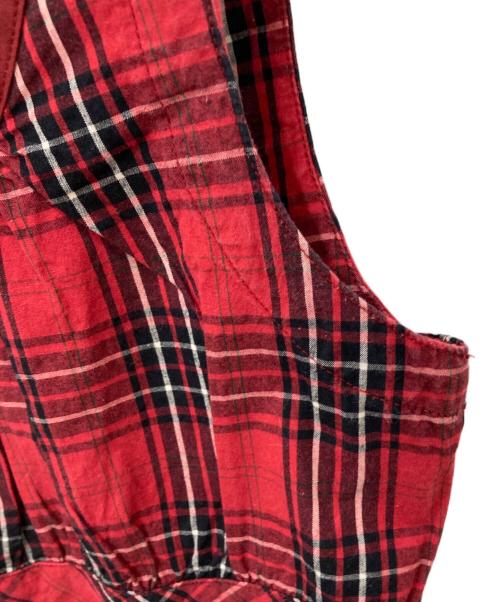 Hysteric Glamour（ヒステリックグラマー）Hysteric Glamour (ヒステリックグラマー) ノースリーブブラウス レッド サイズ:FREEの古着・服飾アイテム