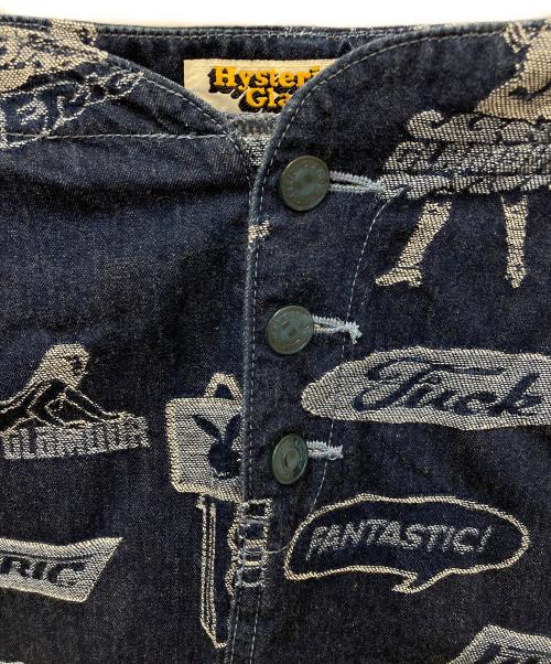 Hysteric Glamour（ヒステリックグラマー）Hysteric Glamour (ヒステリックグラマー) ミニスカート インディゴ サイズ:Ｓの古着・服飾アイテム