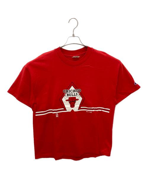 Champion（チャンピオン）Champion (チャンピオン) 半袖カットソー レッド サイズ:XLの古着・服飾アイテム