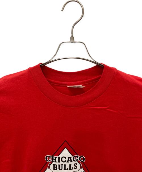 Champion（チャンピオン）Champion (チャンピオン) 半袖カットソー レッド サイズ:XLの古着・服飾アイテム