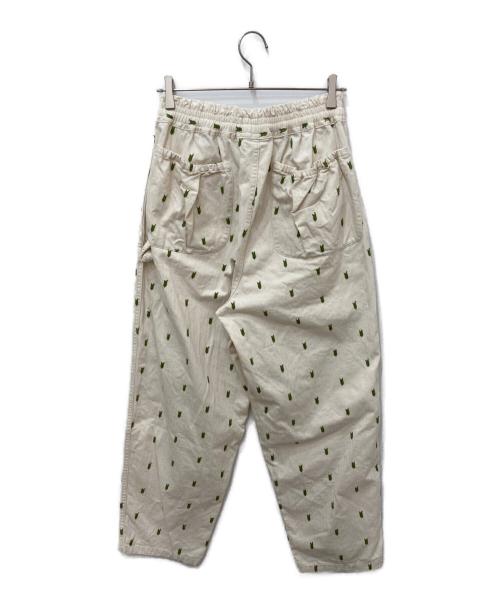 refomed（リフォメッド）refomed (リフォメッド) HERRINGBONE PATTERN HIGH WAIST PANTS アイボリー サイズ:2の古着・服飾アイテム